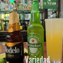 Modelo Negra y Heineken